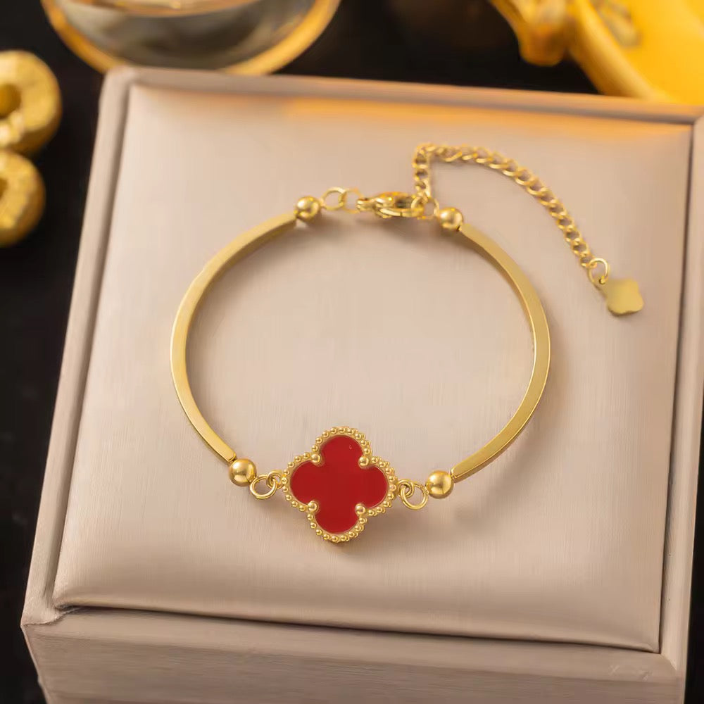 Flower Gold Bracelet