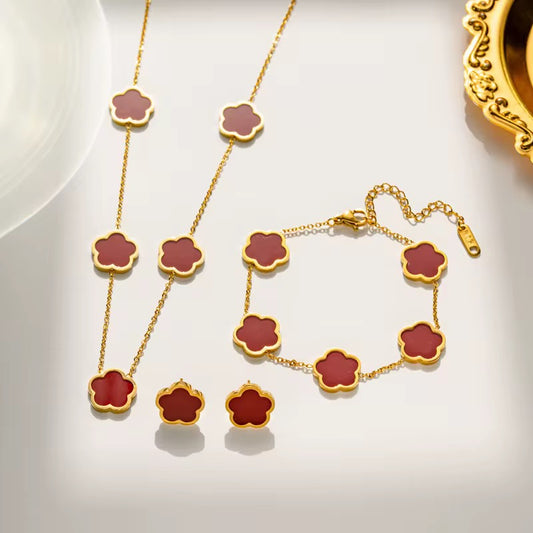 Flowers  Necklace set